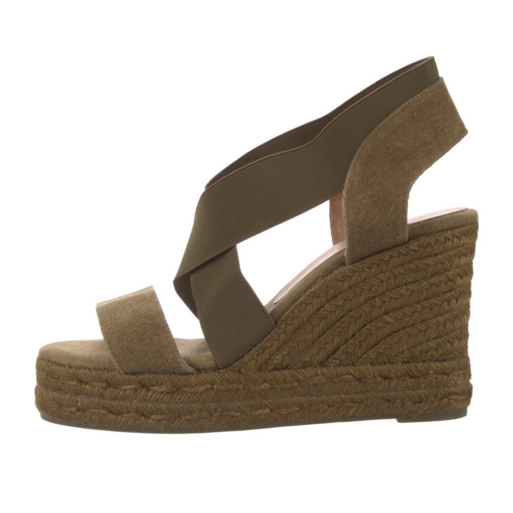 Castaner Brown Espadrille Wedge Sandals